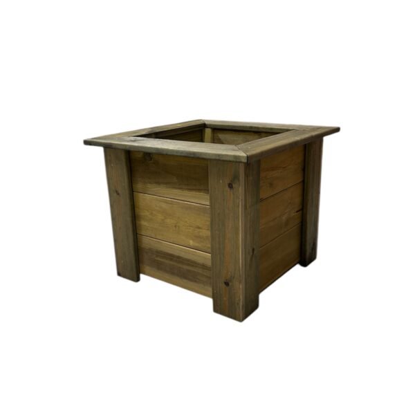 Medinis lauko vazonas